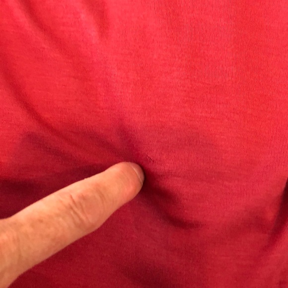 Cable & Gauge 2X muted Red Tunic new. Low Price - Picture 7 of 7